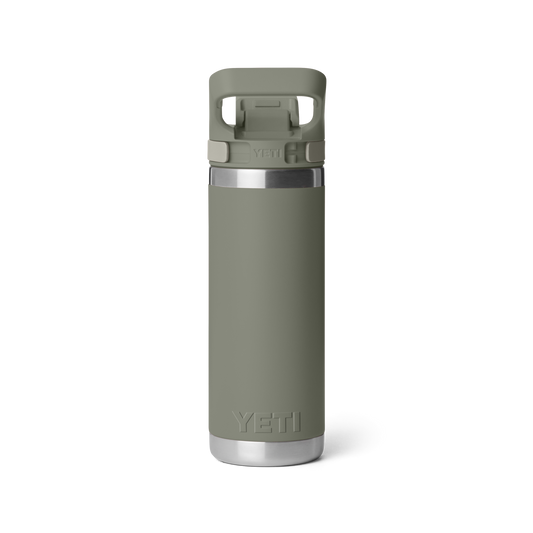 Yeti Rambler 18oz/532ml Bottle with Flip Chug Cap - Pampa Green