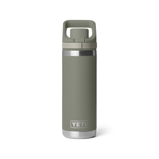 Yeti Rambler 18oz/532ml Bottle with Flip Chug Cap - Pampa Green