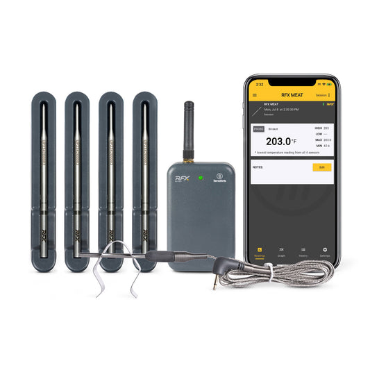 Thermoworks - RFX Wireless Probe Starter Kit - 4 Probe
