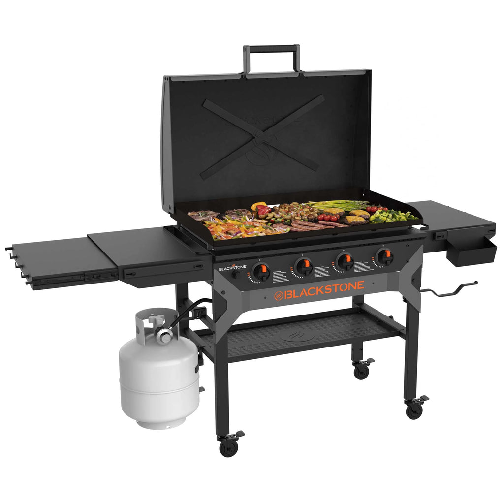 Blackstone - 36" Griddle With Hood - Iron Forged