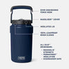 Yeti Silo Half Gallon Straw Jug - Navy