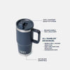 Yeti Rambler 20oz/591ml Travel Straw Mug  - Navy