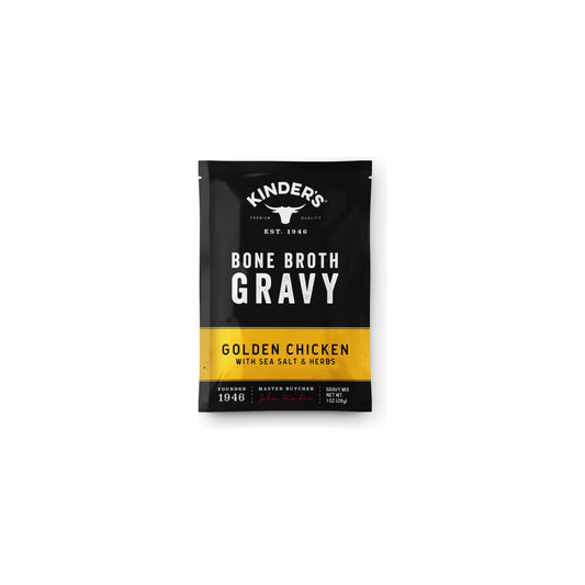 Kinder's Sauces & Seasonings - Golden Chicken Bone Broth Gravy with Sea Salt and Herbs