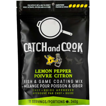 Catch and Cook - Lemon Pepper - Fish & Game Coating Mix