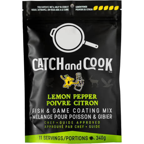 Catch and Cook - Lemon Pepper - Fish & Game Coating Mix