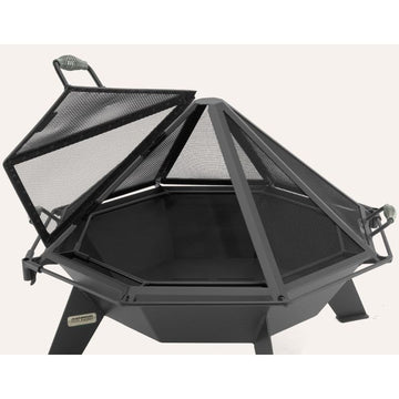 Iron Embers - 3' Cottager Spark Screen with Large Door