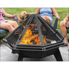 Iron Embers - 3' Cottager Spark Screen with Large Door