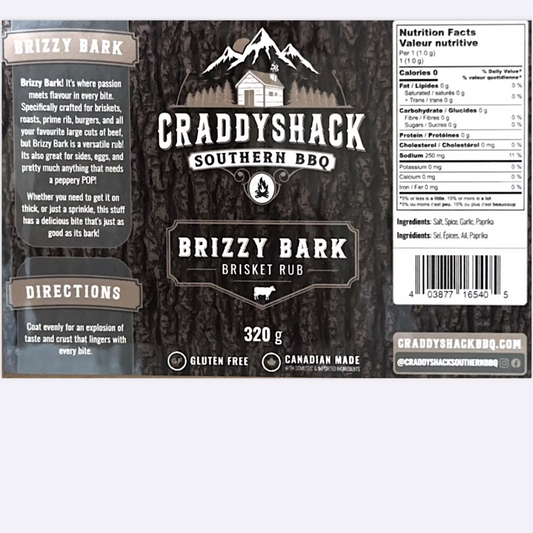 Craddyshack Southern BBQ - Brizzy Bark