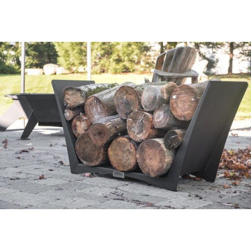 Iron Embers - 4' Tamarack Log Holder