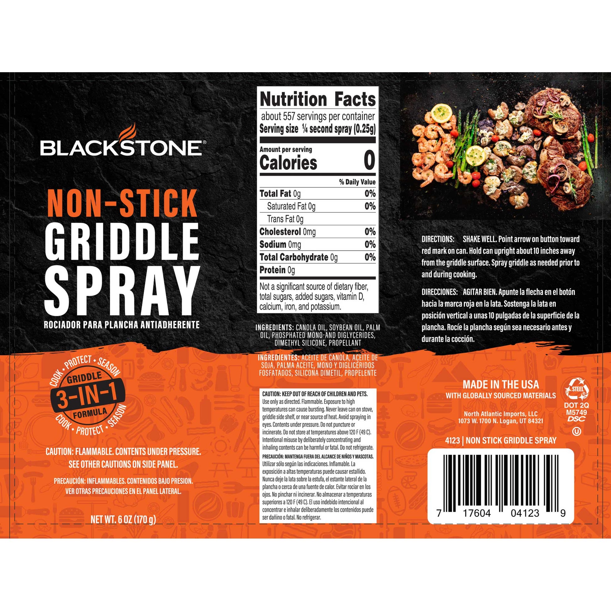 Blackstone Non Stick Griddle Spray โ Luxe Barbeque Company