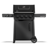 Napoleon - Freestyle Pro 425 with IR Side Burner Gas Grill - Matte Black