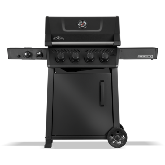 Napoleon - Freestyle Pro 425 with IR Side Burner Gas Grill - Matte Black