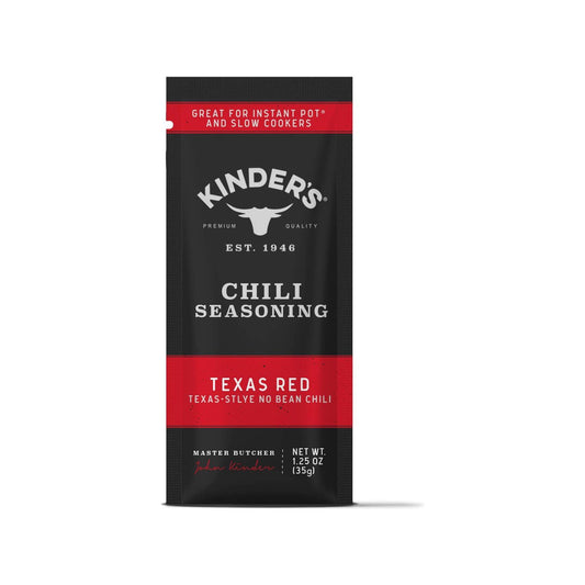 Kinder's Sauces & Seasonings - Texas Red Chili 1.25oz