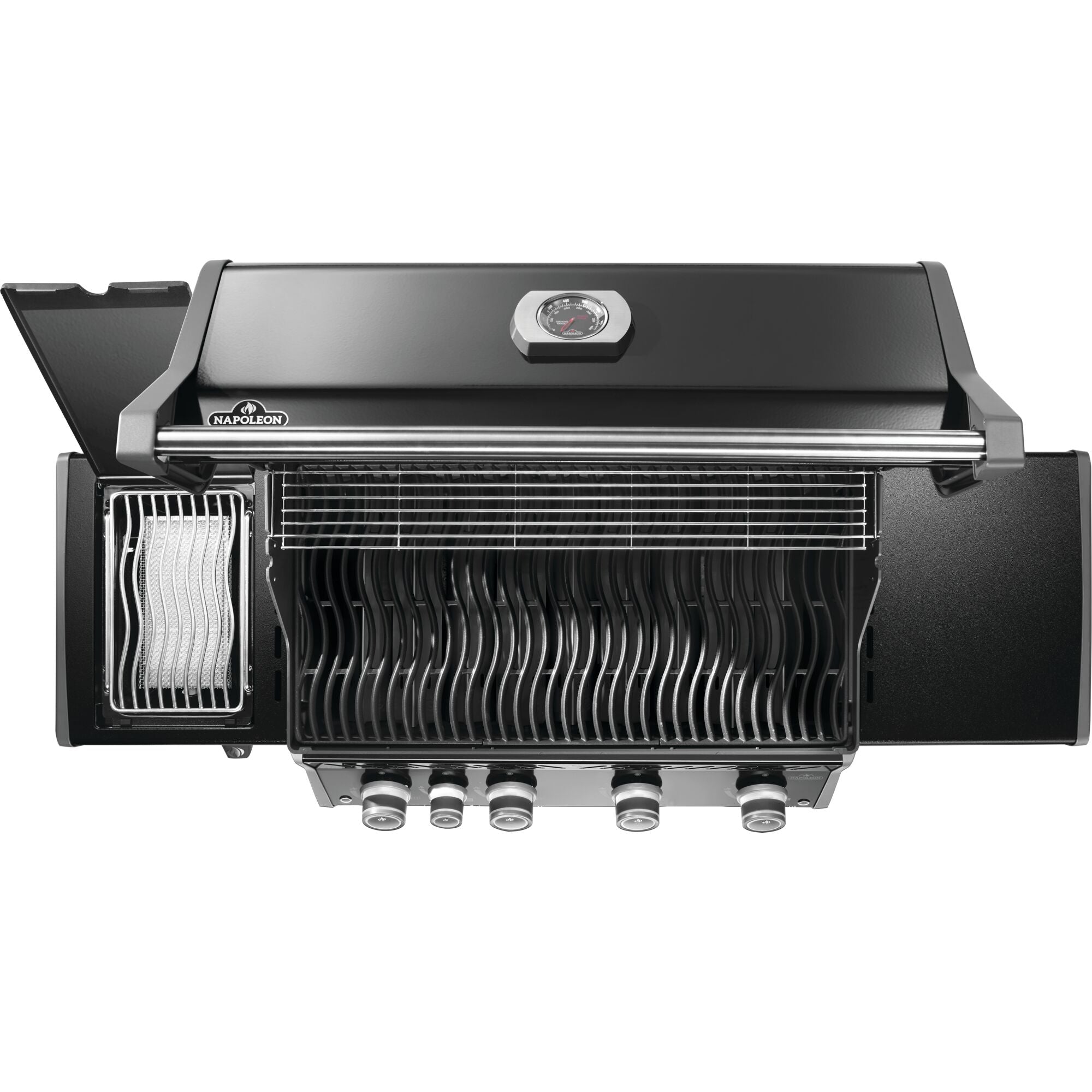 Napoleon Rogue Pro 525 SIB Gas Grill - Black – Luxe Barbeque Company