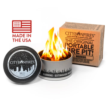 City Bonfires - Portable Compact Fire Pit