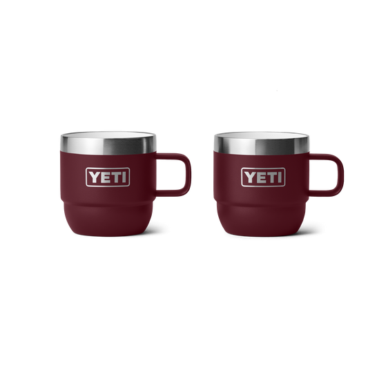 Yeti Rambler 177ML/6oz Stackable Mugs - Wild Vine Red
