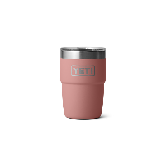 Yeti Rambler 8oz/236ml Stackable Cup With Magslider Lid - Sandstone Pink
