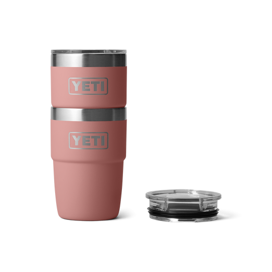Yeti Rambler 8oz/236ml Stackable Cup With Magslider Lid - Sandstone Pink