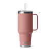 Yeti Rambler 42oz/1.2ml Mug With Straw Lid - Sandstone Pink