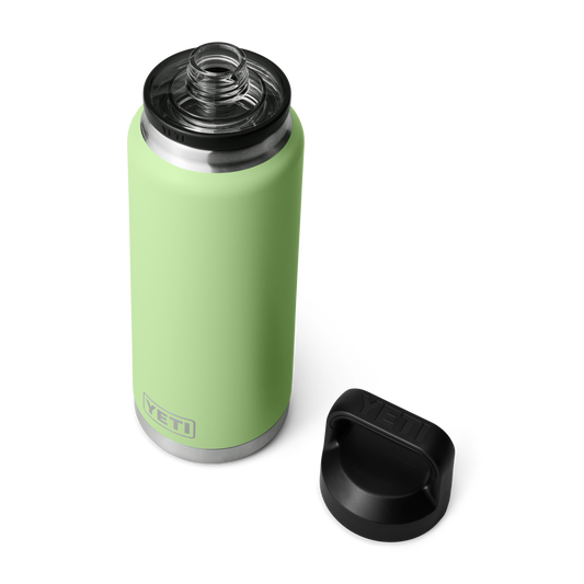 Yeti Rambler 36oz/1L Bottle with Chug Cap - Key Lime