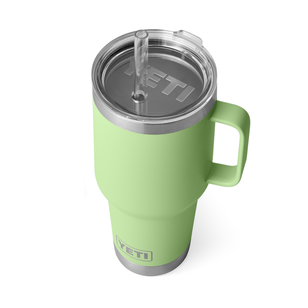 Yeti Rambler 35oz Mug With Straw Lid - Key Lime