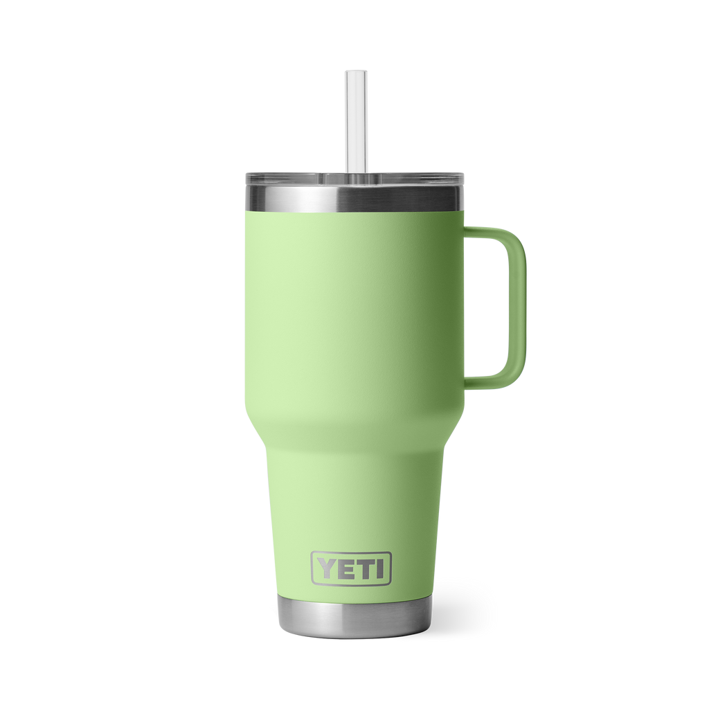 Yeti Rambler 35oz Mug With Straw Lid - Key Lime