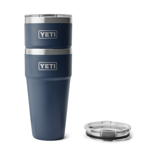 Yeti Rambler 30oz/877ml Stackable Cup with Magslider Lid - Navy
