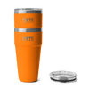 Yeti Rambler 30oz/877ml Stackable Cup with Magslider Lid - King Crab Orange