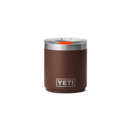 Yeti Rambler 10oz/295ML Stackable Lowball 2.0 With Magslider Lid - Wetlands Brown