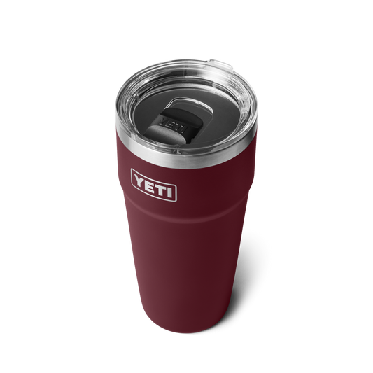 Yeti Rambler 30oz/877ml Stackable Cup with Magslider Lid - Wild Vine Red