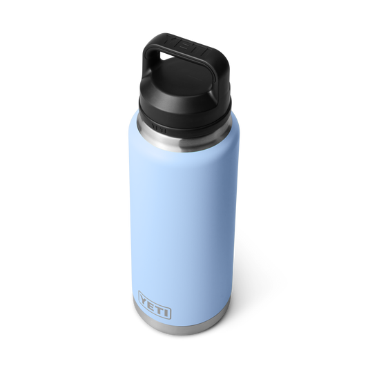 Yeti Rambler 36oz/1L Bottle with Chug Cap - Big Sky Blue