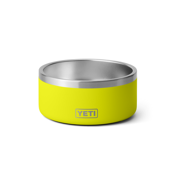 Yeti Boomer 4 Dog Bowl - Firefly Yellow