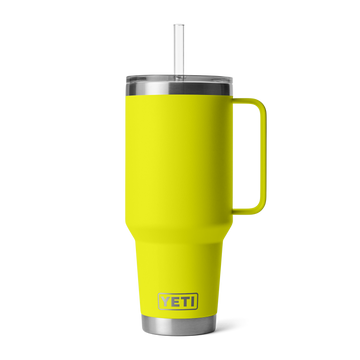 Yeti Rambler 42oz/1.2ml Mug With Straw Lid - Firefly Yellow