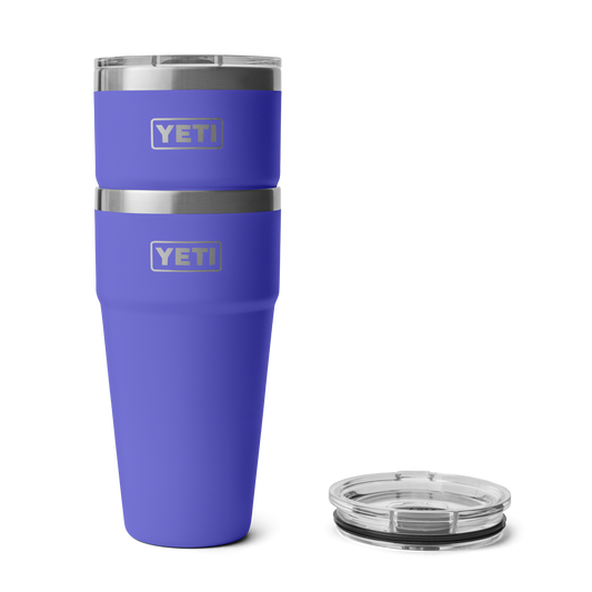Yeti Rambler 30oz/877ml Stackable Cup with Magslider Lid - Ultramarine Violet