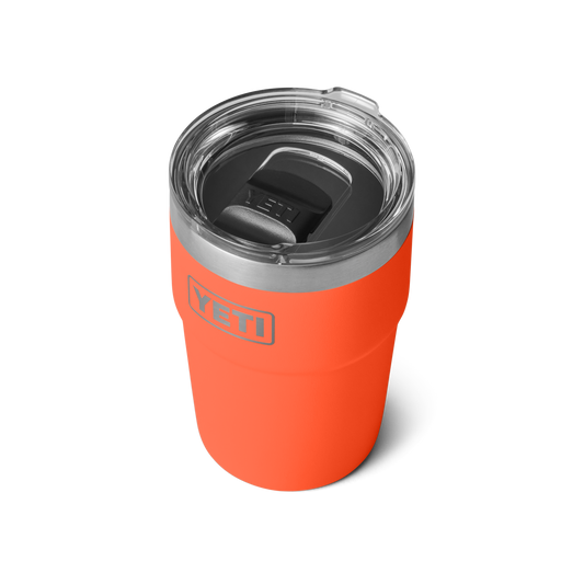 Yeti Rambler 16oz/473ml Stackable Cup - Papaya