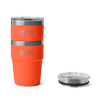 Yeti Rambler 16oz/473ml Stackable Cup - Papaya
