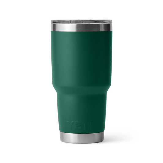 Yeti Rambler 30oz/877ml Tumbler with Magslider Lid - Black Forest Green