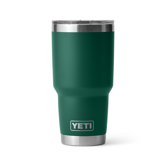 Yeti Rambler 30oz/877ml Tumbler with Magslider Lid - Black Forest Green