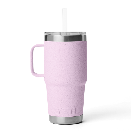 Yeti Rambler 25oz Mug With Straw Lid - Cherry Blossom
