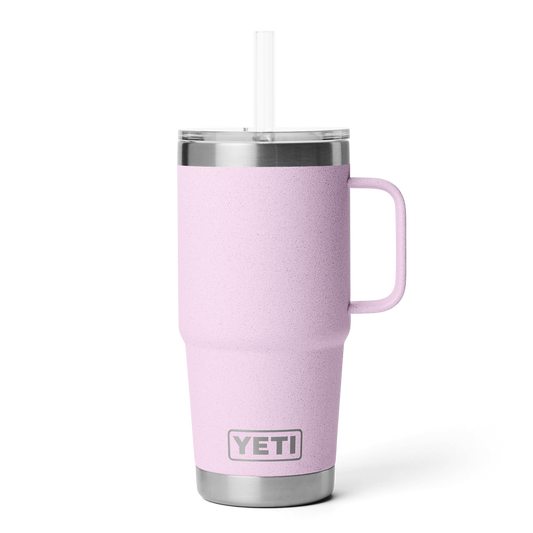 Yeti Rambler 25oz Mug With Straw Lid - Cherry Blossom