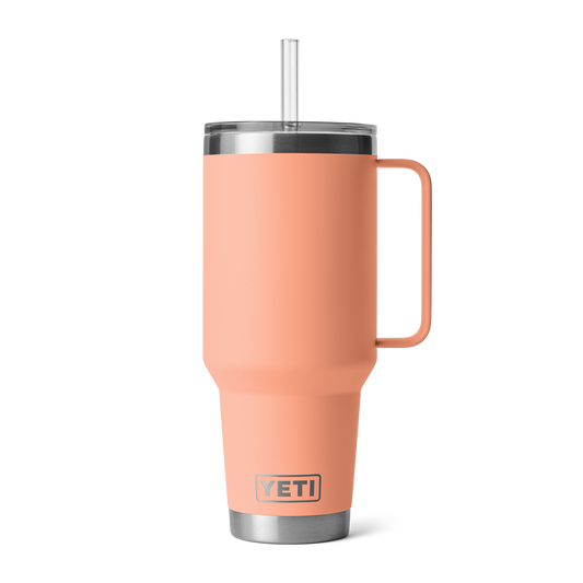 Yeti Rambler 42oz/1.2ml Mug With Straw Lid - Lowcountry Peach