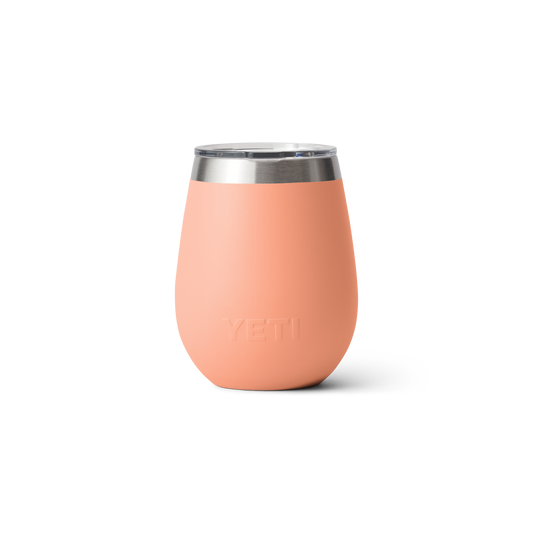 Yeti Rambler 10oz/295ml Wine Tumbler With Magslider Lid - Lowcountry Peach