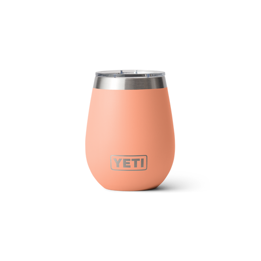 Yeti Rambler 10oz/295ml Wine Tumbler With Magslider Lid - Lowcountry Peach