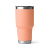 Yeti Rambler 30oz/877ml Tumbler with Magslider Lid - Lowcountry Peach