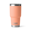Yeti Rambler 30oz/877ml Tumbler with Magslider Lid - Lowcountry Peach