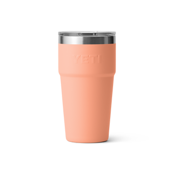 Yeti Rambler 20oz/591ml Stackable Cup with Magslider Lid - Lowcountry Peach