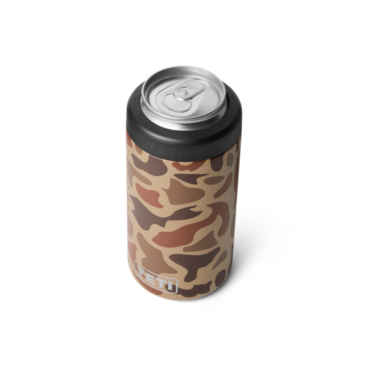 Yeti Rambler 473ml Colster Tall Can Insulator - Wetlands Camo