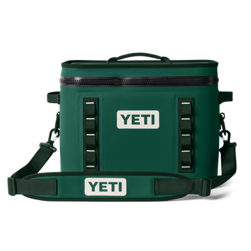 Yeti Hopper Flip 18 Soft Cooler - Black Forest Green