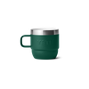 Yeti Rambler 177ML/6oz Stackable Mugs - Black Forest Green