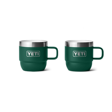 Yeti Rambler 177ML/6oz Stackable Mugs - Black Forest Green
